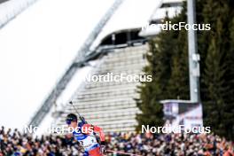 18.03.2023, Oslo, Norway (NOR): Quentin Fillon Maillet (FRA) - IBU World Cup Biathlon, pursuit men, Oslo (NOR). www.nordicfocus.com. © Manzoni/NordicFocus. Every downloaded picture is fee-liable.