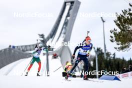 18.03.2023, Oslo, Norway (NOR): Roman Rees (GER) - IBU World Cup Biathlon, pursuit men, Oslo (NOR). www.nordicfocus.com. © Manzoni/NordicFocus. Every downloaded picture is fee-liable.