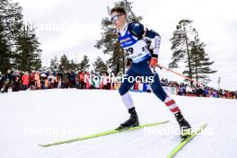 18.03.2023, Oslo, Norway (NOR): Sean Doherty (USA) - IBU World Cup Biathlon, pursuit men, Oslo (NOR). www.nordicfocus.com. © Manzoni/NordicFocus. Every downloaded picture is fee-liable.