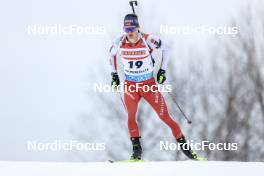 16.03.2023, Oslo, Norway (NOR): Niklas Hartweg (SUI) - IBU World Cup Biathlon, sprint men, Oslo (NOR). www.nordicfocus.com. © Manzoni/NordicFocus. Every downloaded picture is fee-liable.