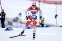 16.03.2023, Oslo, Norway (NOR): Adam Runnalls (CAN) - IBU World Cup Biathlon, sprint men, Oslo (NOR). www.nordicfocus.com. © Manzoni/NordicFocus. Every downloaded picture is fee-liable.