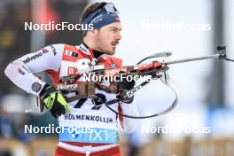 16.03.2023, Oslo, Norway (NOR): Joscha Burkhalter (SUI) - IBU World Cup Biathlon, sprint men, Oslo (NOR). www.nordicfocus.com. © Manzoni/NordicFocus. Every downloaded picture is fee-liable.