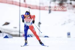 16.03.2023, Oslo, Norway (NOR): Antonin Guigonnat (FRA) - IBU World Cup Biathlon, sprint men, Oslo (NOR). www.nordicfocus.com. © Manzoni/NordicFocus. Every downloaded picture is fee-liable.