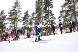 16.03.2023, Oslo, Norway (NOR): Simon Eder (AUT), Kresimir Crnkovic (CRO), (l-r) - IBU World Cup Biathlon, sprint men, Oslo (NOR). www.nordicfocus.com. © Manzoni/NordicFocus. Every downloaded picture is fee-liable.