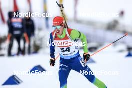 16.03.2023, Oslo, Norway (NOR): Lovro Planko (SLO) - IBU World Cup Biathlon, sprint men, Oslo (NOR). www.nordicfocus.com. © Manzoni/NordicFocus. Every downloaded picture is fee-liable.