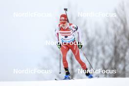 16.03.2023, Oslo, Norway (NOR): Sebastian Stalder (SUI) - IBU World Cup Biathlon, sprint men, Oslo (NOR). www.nordicfocus.com. © Manzoni/NordicFocus. Every downloaded picture is fee-liable.