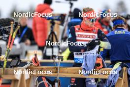 16.03.2023, Oslo, Norway (NOR): Roman Rees (GER) - IBU World Cup Biathlon, sprint men, Oslo (NOR). www.nordicfocus.com. © Manzoni/NordicFocus. Every downloaded picture is fee-liable.