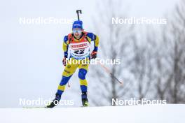 16.03.2023, Oslo, Norway (NOR): Malte Stefansson (SWE) - IBU World Cup Biathlon, sprint men, Oslo (NOR). www.nordicfocus.com. © Manzoni/NordicFocus. Every downloaded picture is fee-liable.