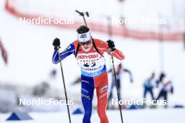 16.03.2023, Oslo, Norway (NOR): Eric Perrot (FRA) - IBU World Cup Biathlon, sprint men, Oslo (NOR). www.nordicfocus.com. © Manzoni/NordicFocus. Every downloaded picture is fee-liable.