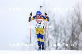 16.03.2023, Oslo, Norway (NOR): Jesper Nelin (SWE) - IBU World Cup Biathlon, sprint men, Oslo (NOR). www.nordicfocus.com. © Manzoni/NordicFocus. Every downloaded picture is fee-liable.