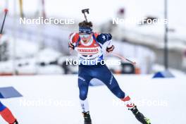 16.03.2023, Oslo, Norway (NOR): Maxime Germain (USA) - IBU World Cup Biathlon, sprint men, Oslo (NOR). www.nordicfocus.com. © Manzoni/NordicFocus. Every downloaded picture is fee-liable.
