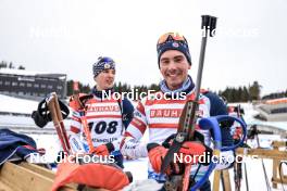 16.03.2023, Oslo, Norway (NOR): Jake Brown (USA) - IBU World Cup Biathlon, sprint men, Oslo (NOR). www.nordicfocus.com. © Manzoni/NordicFocus. Every downloaded picture is fee-liable.