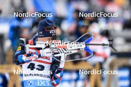 16.03.2023, Oslo, Norway (NOR): Tarjei Boe (NOR) - IBU World Cup Biathlon, sprint men, Oslo (NOR). www.nordicfocus.com. © Manzoni/NordicFocus. Every downloaded picture is fee-liable.