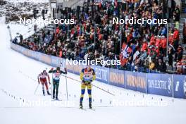 16.03.2023, Oslo, Norway (NOR): Maksim Fomin (LTU), Henning Sjokvist (SWE), (l-r) - IBU World Cup Biathlon, sprint men, Oslo (NOR). www.nordicfocus.com. © Manzoni/NordicFocus. Every downloaded picture is fee-liable.