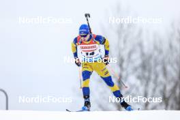 16.03.2023, Oslo, Norway (NOR): Jesper Nelin (SWE) - IBU World Cup Biathlon, sprint men, Oslo (NOR). www.nordicfocus.com. © Manzoni/NordicFocus. Every downloaded picture is fee-liable.