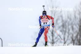 16.03.2023, Oslo, Norway (NOR): Quentin Fillon Maillet (FRA) - IBU World Cup Biathlon, sprint men, Oslo (NOR). www.nordicfocus.com. © Manzoni/NordicFocus. Every downloaded picture is fee-liable.