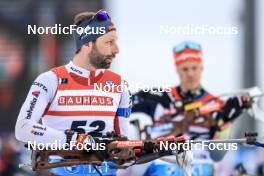 16.03.2023, Oslo, Norway (NOR): Serafin Wiestner (SUI) - IBU World Cup Biathlon, sprint men, Oslo (NOR). www.nordicfocus.com. © Manzoni/NordicFocus. Every downloaded picture is fee-liable.