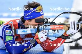 16.03.2023, Oslo, Norway (NOR): Oscar Lombardot (FRA) - IBU World Cup Biathlon, sprint men, Oslo (NOR). www.nordicfocus.com. © Manzoni/NordicFocus. Every downloaded picture is fee-liable.