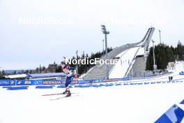 16.03.2023, Oslo, Norway (NOR): Vincent Bonacci (USA) - IBU World Cup Biathlon, sprint men, Oslo (NOR). www.nordicfocus.com. © Manzoni/NordicFocus. Every downloaded picture is fee-liable.