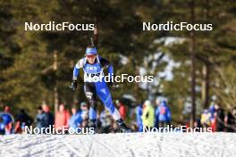 18.03.2023, Oslo, Norway (NOR): Johanna Talihaerm (EST) - IBU World Cup Biathlon, sprint women, Oslo (NOR). www.nordicfocus.com. © Manzoni/NordicFocus. Every downloaded picture is fee-liable.