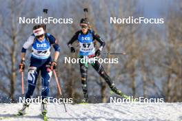 18.03.2023, Oslo, Norway (NOR): Hannah Auchentaller (ITA) - IBU World Cup Biathlon, sprint women, Oslo (NOR). www.nordicfocus.com. © Manzoni/NordicFocus. Every downloaded picture is fee-liable.