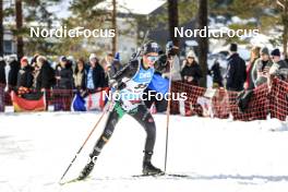18.03.2023, Oslo, Norway (NOR): Rebecca Passler (ITA) - IBU World Cup Biathlon, sprint women, Oslo (NOR). www.nordicfocus.com. © Manzoni/NordicFocus. Every downloaded picture is fee-liable.