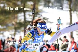 18.03.2023, Oslo, Norway (NOR): Linn Persson (SWE) - IBU World Cup Biathlon, sprint women, Oslo (NOR). www.nordicfocus.com. © Manzoni/NordicFocus. Every downloaded picture is fee-liable.