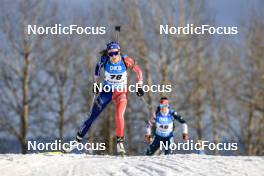 18.03.2023, Oslo, Norway (NOR): Paula Botet (FRA) - IBU World Cup Biathlon, sprint women, Oslo (NOR). www.nordicfocus.com. © Manzoni/NordicFocus. Every downloaded picture is fee-liable.