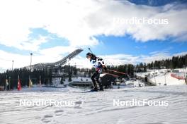 18.03.2023, Oslo, Norway (NOR): Lisa Vittozzi (ITA) - IBU World Cup Biathlon, sprint women, Oslo (NOR). www.nordicfocus.com. © Manzoni/NordicFocus. Every downloaded picture is fee-liable.