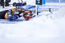 17.03.2023, Oslo, Norway (NOR): Julia Simon (FRA) - IBU World Cup Biathlon, sprint women, Oslo (NOR). www.nordicfocus.com. © Manzoni/NordicFocus. Every downloaded picture is fee-liable.