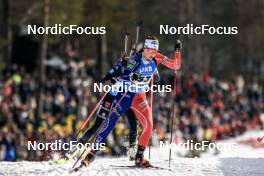 18.03.2023, Oslo, Norway (NOR): Chloe Chevalier (FRA) - IBU World Cup Biathlon, sprint women, Oslo (NOR). www.nordicfocus.com. © Manzoni/NordicFocus. Every downloaded picture is fee-liable.
