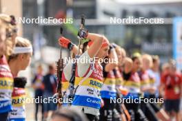 04.08.2023, Sandnes, Norway (NOR): Juliane Fruehwirt (GER) - BLINK23 Festival Biathlon - Sandnes (NOR). www.nordicfocus.com. © Manzoni/NordicFocus. Every downloaded picture is fee-liable.