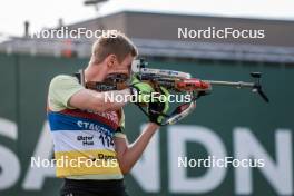 04.08.2023, Sandnes, Norway (NOR): Johannes Kuehn (GER) - BLINK23 Festival Biathlon - Sandnes (NOR). www.nordicfocus.com. © Manzoni/NordicFocus. Every downloaded picture is fee-liable.