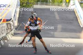 04.08.2023, Sandnes, Norway (NOR): Sturla Holm Laegreid (NOR) - BLINK23 Festival Biathlon - Sandnes (NOR). www.nordicfocus.com. © Manzoni/NordicFocus. Every downloaded picture is fee-liable.