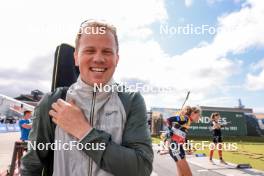 04.08.2023, Sandnes, Norway (NOR): Johannes Dale (NOR) - BLINK23 Festival Biathlon - Sandnes (NOR). www.nordicfocus.com. © Manzoni/NordicFocus. Every downloaded picture is fee-liable.