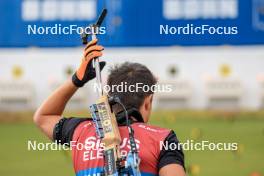 04.08.2023, Sandnes, Norway (NOR): Oscar Lombardot (FRA) - BLINK23 Festival Biathlon - Sandnes (NOR). www.nordicfocus.com. © Manzoni/NordicFocus. Every downloaded picture is fee-liable.