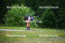 23 06.2023, Ruhpolding, Germany (GER)): Franziska Preuss (GER) - Biathlon summer training, Ruhpolding (GER). www.nordicfocus.com. © Reiter/NordicFocus. Every downloaded picture is fee-liable.