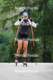 23 06.2023, Ruhpolding, Germany (GER)): Franziska Preuss (GER) - Biathlon summer training, Ruhpolding (GER). www.nordicfocus.com. © Reiter/NordicFocus. Every downloaded picture is fee-liable.