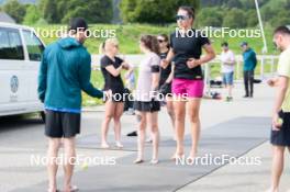 30.05.2023, La Feclaz, France (FRA): Caroline Colombo (FRA) - Biathlon summer training, La Feclaz (FRA). www.nordicfocus.com. © Joly/NordicFocus. Every downloaded picture is fee-liable.