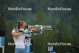 08.06.2023, Ruhpolding, Germany (GER): Anamarija Lampic (SLO) - Biathlon summer training, Ruhpolding (GER). www.nordicfocus.com. © Reiter/NordicFocus. Every downloaded picture is fee-liable.