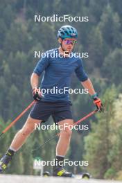 3.09.2023, Font-Romeu, France (FRA): Malte Stefansson (SWE) - Biathlon training, Font-Romeu (FRA). www.nordicfocus.com. © Authamayou/NordicFocus. Every downloaded picture is fee-liable.