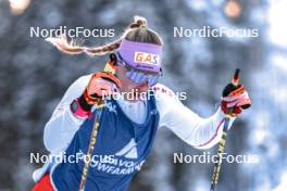 08.11.2023, Davos, Switzerland (SUI): Carina Edlinger (AUT) - Biathlon preseason training, Davos (SUI). www.nordicfocus.com. © Manzoni/NordicFocus. Every downloaded picture is fee-liable.