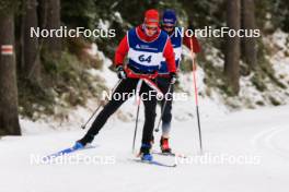 06.11.2023, Davos, Switzerland (SUI): Sandro Bovisi (SUI) - Biathlon preseason training, Davos (SUI). www.nordicfocus.com. © Manzoni/NordicFocus. Every downloaded picture is fee-liable.