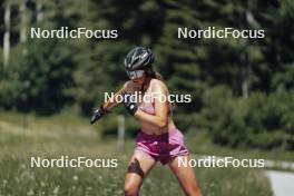 12.06.2023, Forni Avoltri, Italy (ITA): Beatrice Trabucchi (ITA) - Biathlon summer training, Forni Avoltri (ITA). www.nordicfocus.com. © Del Fabbro/NordicFocus. Every downloaded picture is fee-liable.