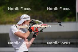 08.06.2023, Ruhpolding, Germany (GER): Lovro Planko (SLO) - Biathlon summer training, Ruhpolding (GER). www.nordicfocus.com. © Reiter/NordicFocus. Every downloaded picture is fee-liable.