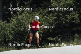 12.06.2023, Forni Avoltri, Italy (ITA): Martina Trabucchi (ITA) - Biathlon summer training, Forni Avoltri (ITA). www.nordicfocus.com. © Del Fabbro/NordicFocus. Every downloaded picture is fee-liable.