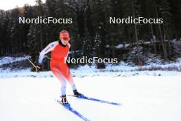 06.11.2023, Davos, Switzerland (SUI): Aita Gasparin (SUI) - Biathlon preseason training, Davos (SUI). www.nordicfocus.com. © Manzoni/NordicFocus. Every downloaded picture is fee-liable.