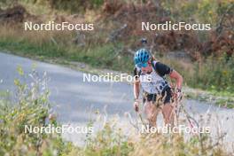 12.09.2023, Font-Romeu, France (FRA): Hanna Oeberg (SWE) - Biathlon training, Font-Romeu (FRA). www.nordicfocus.com. © Authamayou/NordicFocus. Every downloaded picture is fee-liable.
