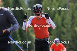 20.05.2023, Lenzerheide, Switzerland (SUI): Jeremy Finello (SUI) - Biathlon summer training, Lenzerheide (SUI). www.nordicfocus.com. © Manzoni/NordicFocus. Every downloaded picture is fee-liable.