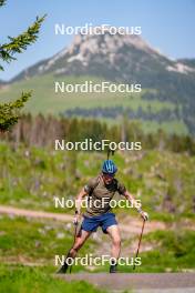 17.06.2023, Lavaze, Italy (ITA): Martin Ponsiluoma (SWE) - Biathlon summer training, Lavaze (ITA). www.nordicfocus.com. © Barbieri/NordicFocus. Every downloaded picture is fee-liable.